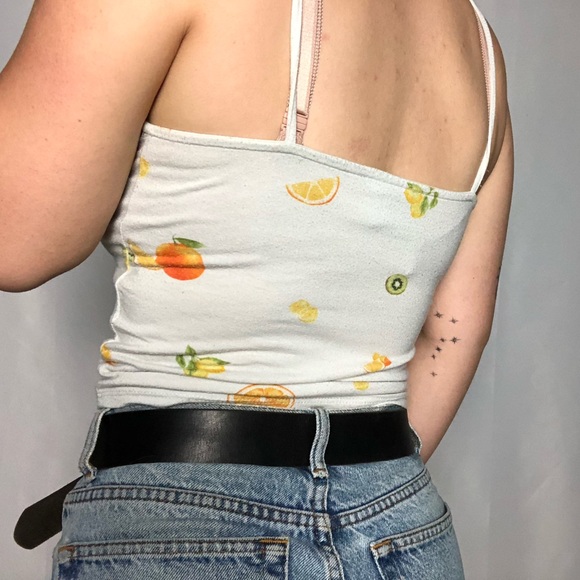 Fruity Cropped Tanktop - Picture 2 of 3